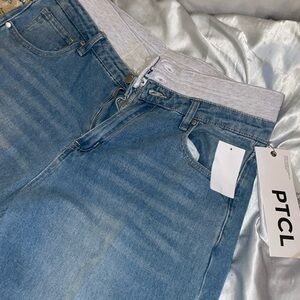Nordstrom Blue Flare & Wide Leg Jeans